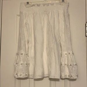 Boston Proper Off the Shoulder Blouse